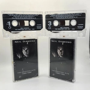 Neil Diamond Greatest Hits 1966-1992 Columbia 2 Cassettes 1992 Columbia Sony - Picture 1 of 10