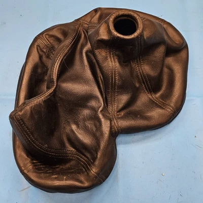 🔥94-97 Dodge Ram 1500 2500 palanca de cambios de piso bota bisel cuero negro Foto 1 de 4