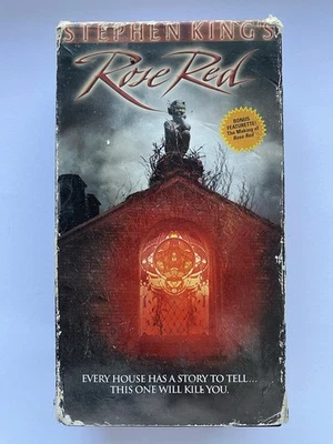 Stephen King’s Rose Red (VHS, 2002) Double Tape Set Horror Nancy Travis - Image 1 of 4