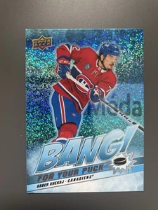 2024-25 Upper Deck Series 2 Arber Xhekaj BP-23 Bang! For Your Puck Speckled  - Picture 1 of 2