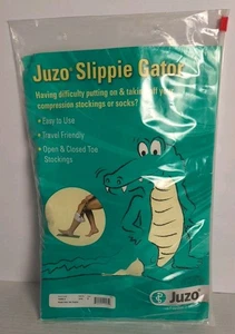 NEW Juzo Slippie Gator Compression Stocking Donning Side 1920SA R 10165 REGULAR - Picture 1 of 4