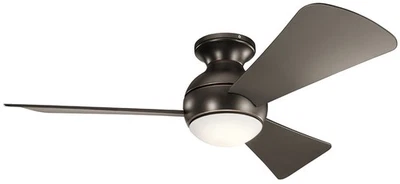Kichler 330151 Sola 44" 3 Blade LED Indoor / Outdoor Ceiling Fan - Bronze - Image 1 of 4