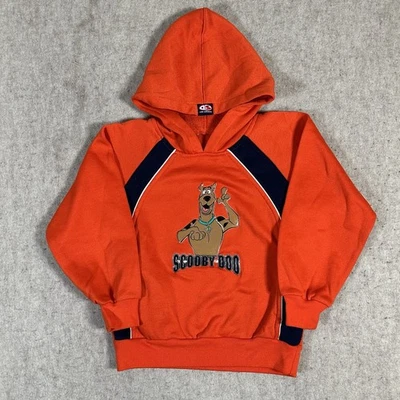 VTG Scooby-Doo Hoodie Sweatshirt Orange Youth Small? Y2K - Image 1 of 4