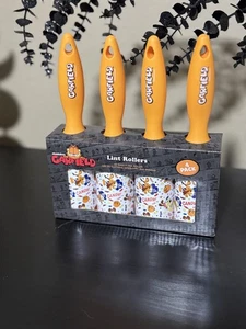 Garfield Halloween 80er Cartoon Fusselrollen 4er Pack Limited Edition - Bild 1 von 3