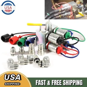 MANUAL HYDRAULIC MULTIPLIER, SCV SPLITTER VALVE W COUPLERS AND AG FITTINGS KIT - Picture 1 of 15