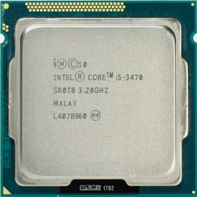 3rd Gen Intel Core i5-3470 LGA1155 3.20GHZ Quad-Core SR0T8 4C 4T CPU Processor - Image 1 of 2
