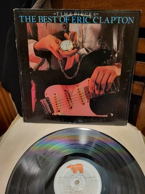 Eric Clapton – Time Pieces Best Of LP RX‑1‑3099 NM Vinyl VG+ Cover 1982 RSO Rock - Image 1 of 4