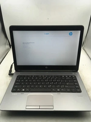 HP PROBOOK 640 G1 -FOR PARTS/BIOS LOCK- INTEL I5 4TH GEN - NO RAM -READ DESC- BB - Image 1 of 4