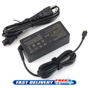 Genuine 65W USB C Type-C Power Adapter Charger for MacBook Pro Air, Lenovo, HP - Picture 1 of 10