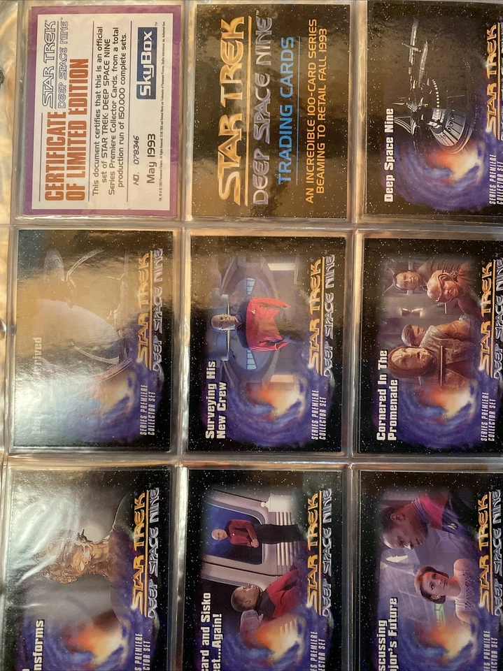 Vintage Star Trek Deep Space Nine Skybox Orginal 48 Card 1993
