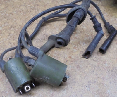 2004 Honda Shadow VT750 VT 750 CA Bobinas de Ignição Aero Vela de Ignição Cabo Bobina de Fio - Imagem 1 de 2