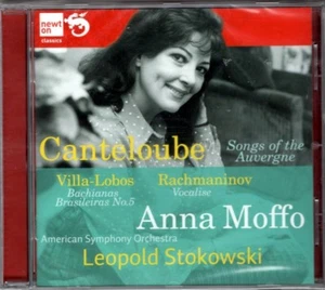 CANTELOUBE: CHANTS D'AUVERGNE - ANNA MOFFO STOKOWSKI - CD NEU VERSIEGELT - Bild 1 von 2