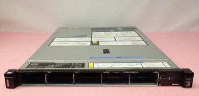 Lenovo ThinkSystem SR630 12C Gold 5118 128GB RAM 6x SAS + 4x NVMe SFF Bay Server - Image 1 of 4