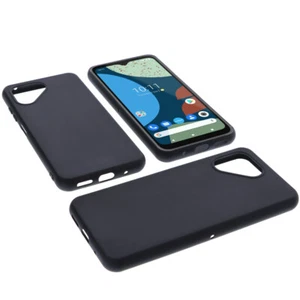 Custodia per Fairphone 4 Borsa Protettiva Cellulare TPU Gomma Nera - Zdjęcie 1 z 6