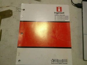 Ingersoll 220 222 224 444 Catálogo de piezas de tractor compacto b1322 lote 3170 - Imagen 1 de 4