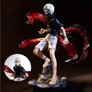 Tokyo Ghoul Kaneki Ken 21Cm Figure Mask Model Doll Anime Two Heads Statue Orna - Picture 1 of 7