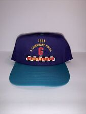 Vintage 1994 Mario Andretti A Legendary Finish Snapback Hat Cap Texaco Racing 