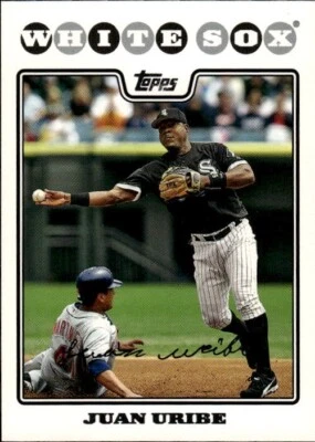 2008 Topps - #639 Juan Uribe - Image 1 of 2