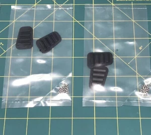 Lotto 2 PR Nero ABS Plastica Cappuccio Ventola Bocchetta Nero Traxxas RC Auto Barca Crawler - Foto 1 di 4