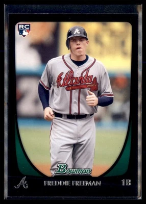 Bowman Freddie Freeman 2011 novato Atlanta Braves #205 Foto 1 de 2