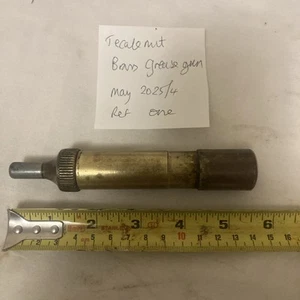 Pistola de engrase vintage de latón para moto automotriz Tecalemit - Ref One - Imagen 1 de 7
