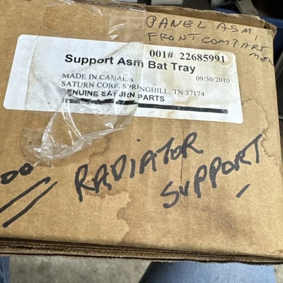 GM 22685991 Painel Asm, Suporte de Radiador 2003-2007 Saturn Ion Coupe/Sedan NOS - Imagem 1 de 4