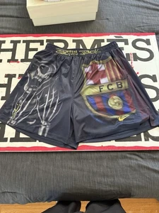 Travis Scott x Barcelona x Nike Skeleton Home Shorts Size Lg - Picture 1 of 4