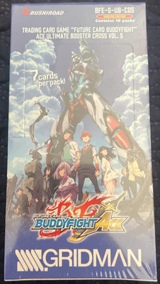 Buddyfight Ace BFE-S-UB-C05 SSSS. Gridman Ultimate Booster Cross Box - image 1 of 4
