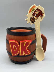 Universal Epic Nintendo Donkey Kong Country DK Barrel Crush Flotador Taza Cuchara - Imagen 1 de 7