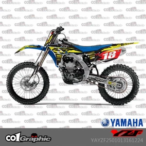 GRAPHICS DECALS STICKERS FULL KIT FOR YAMAHA YZ250F YZF250 2010 2011 2012 2013 - Picture 1 of 1