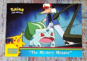 OR19 The Mystery Menace Topps Serie de Animación de TV Tarjeta Pokémon 2000 - Imagen 1 de 4