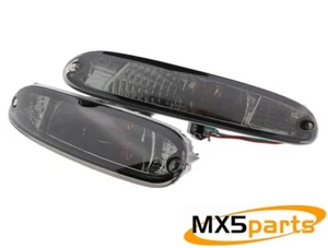 MX5 Smoked Front Side Lights Indicator Lamps Set Mazda MX-5 Eunos Mk1 NA 1989 98 - Picture 1 of 7