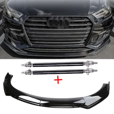 For AUDI A4 A5 A6 A7 S4 S5 Front Bumper Lip Part Accessories Splitter Spoiler - Image 1 of 4