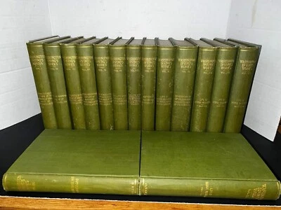 Antique Victorian 1897 The Works Of Washington Irving 15 Vol Set Foto 1 de 4