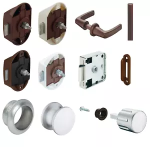Häfele PUSH-LOCK Möbelschloss Druckknopf-Verriegelung Caravan Schloss Drehstange - Bild 1 von 42