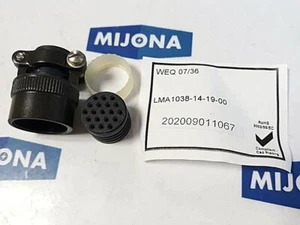 ABRAZADERA DE CABLE WEALD ELECTRONICS WEQ0736 LMA1038 14 19 00 WEQ 07 36 (NUEVO STOCK ANTIGUO) - Imagen 1 de 4