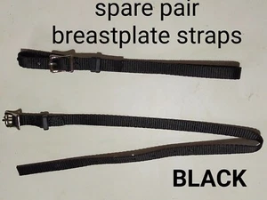 BREASTPLATE ATTACHMENT pair of spare straps - Picture 1 of 44