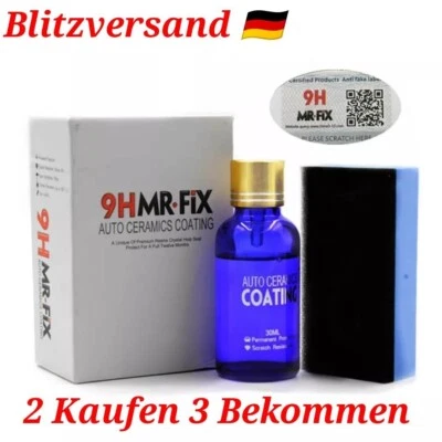 9H MR FIX Auto CERAMIC COATING Sigillante Ceramica 30ml Antigraffio DE