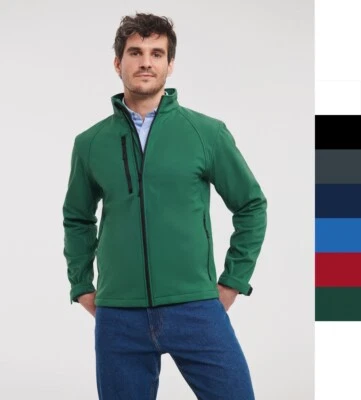 Russell Europe Herren Softshelljacke winddicht & wasserabweisend R-140M-0 NEU - Bild 1 von 4