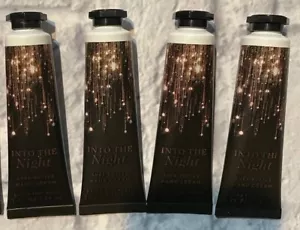 4 BATH & BODY WORKS INTO THE NIGHT SHEA BUTTER HAND CREAM 1 OZ EACH TUBE - Picture 1 of 2