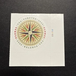 *NEW* 2025 Compass Rose (Global Single) 2025 Mint NH - Picture 1 of 1