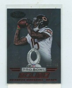 BRANDON MARSHALL 2014 Certified Pro Bowl Bound Red #D /249