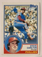 1983 Topps Baseball Steve Carlton #70 - Philadelphia Phillies (S2)