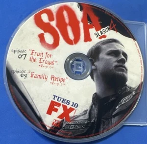 SONS OF ANARCHY RARE ROUGHS CUT DVD PROMO SCREENER RON PERLMAN CRIME DRAMA PROMO - Picture 1 of 1