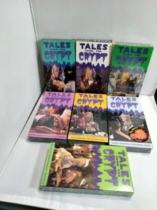 7x TALES FROM THE CRYPT VHS - 5 Sealed & 2 Unsealed HORROR HBO CAMPY FUN - Picture 1 of 11