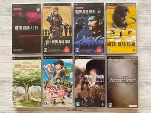 SONY PSP Metal Gear Solid & popolocrois & Brave Story White Knight Arms' Heart - Picture 1 of 18