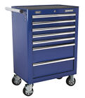 ROLLCAB 7 DRAWER WITH BALL BEARING SLIDES - BLUE FROM SEALEY AP26479TC SYD
