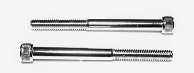 EAST COAST BOLTS M8 X 1.25 X 120mm Chrome allen head with knurls Socket head bolts Qty 2 USA