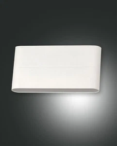 Casper applique LED alluminio rettangolare bombata lati bianco - Foto 1 di 3