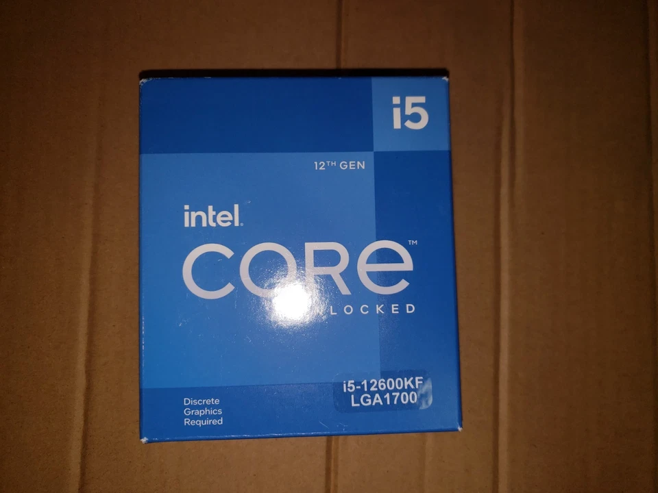 Intel Core i5-12600KF LGA1700 10 core 16 thread Desktop Gaming Processor CPU - Image 1 of 1